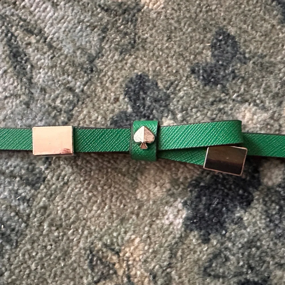 NWT Kate Spade Green Bow Accent Belt 8mm